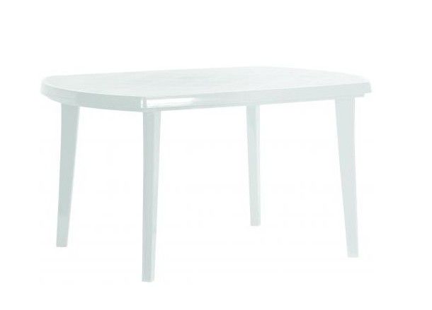 Zahradní plastový stůl ELISE bílý