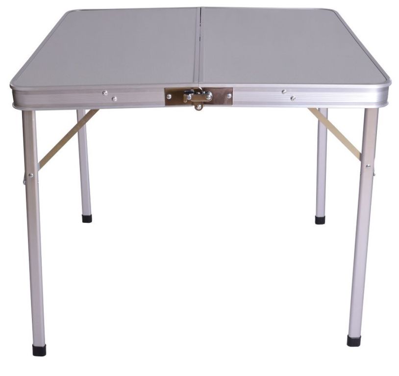 Kempingový stôl, 80 x 80 cm