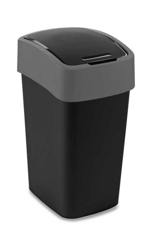 Odpadkový koš FLIPBIN, 25 L, černý