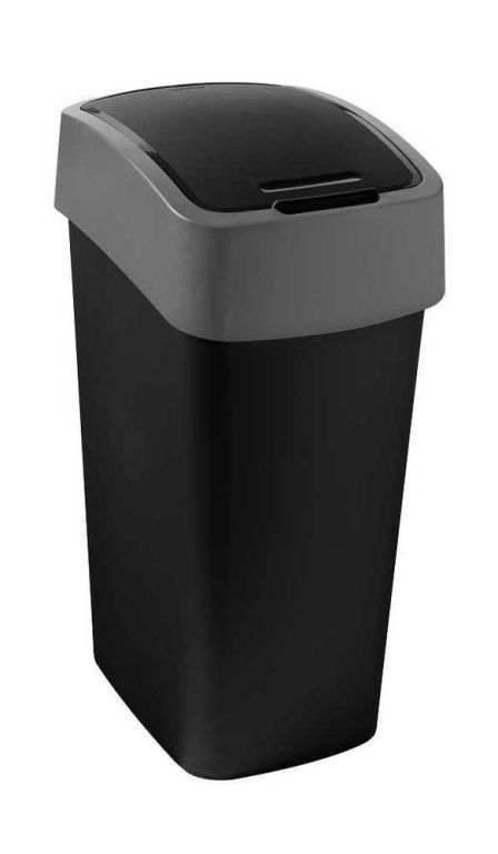 FLIPBIN 45L odpadkový koš, černý