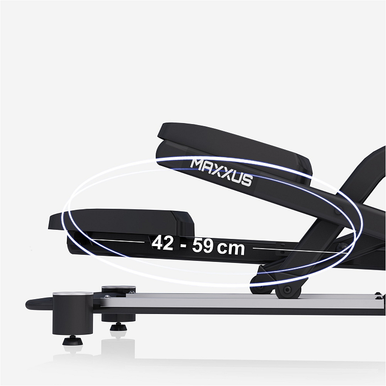 Nastavitelná délka kroku 42 až 59 cm